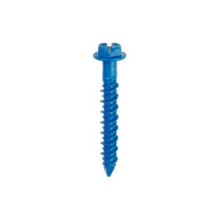 Itw TAPCON Concrete Screw, Hex, 1 1/4 in L 24315
